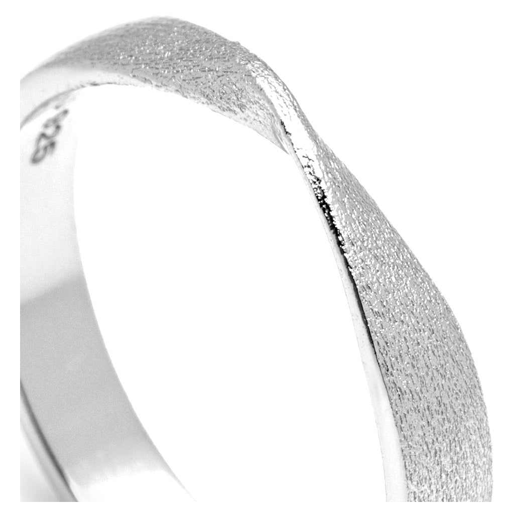 LULU Copenhagen 180 Bague brossé Rings Silver