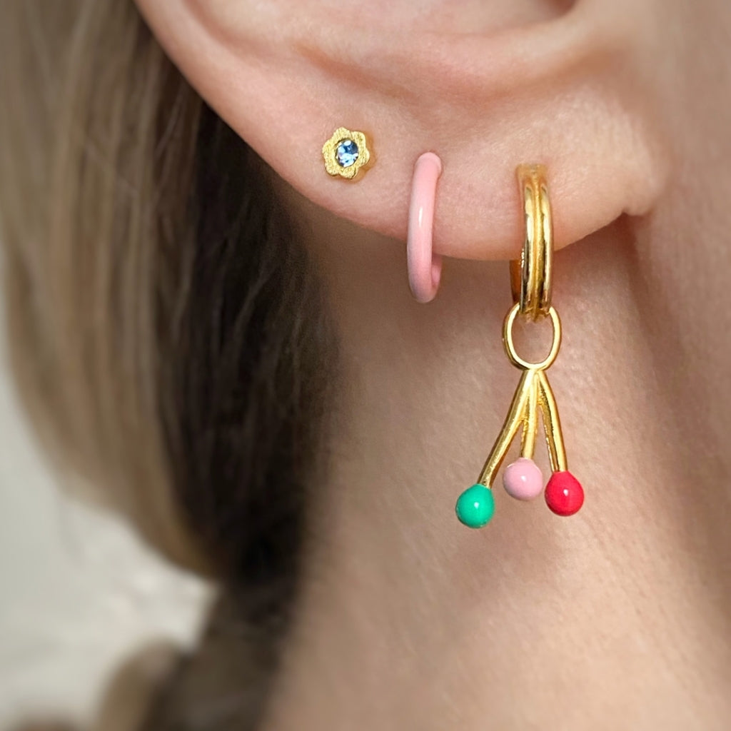 LULU Copenhagen 2for1 Small Hoops Paire Hoops