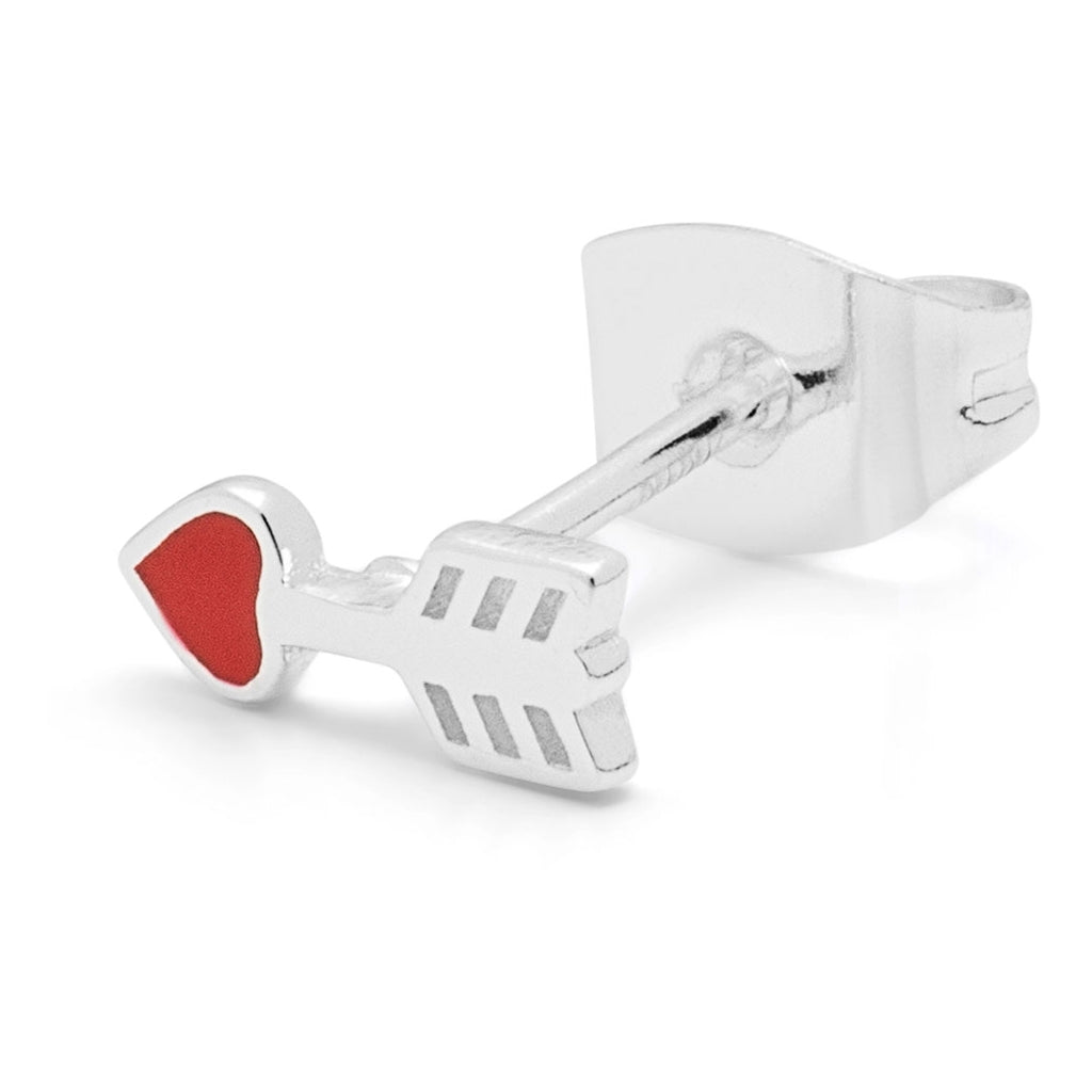 LULU Copenhagen Amor boucle d'oreille 1 pièce Ear stud, 1 pcs Silver