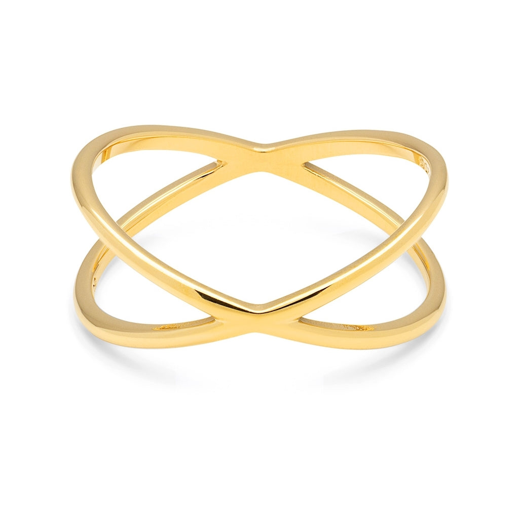 LULU Copenhagen Atom Anneau - plaqué or Rings Gold Plated