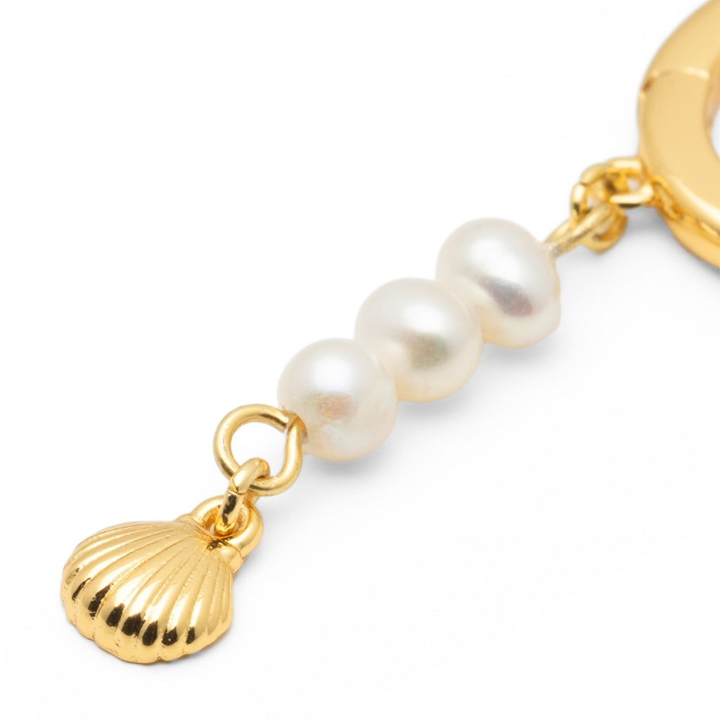 LULU Copenhagen Beach boucle d'oreille 1 pièce Ear stud, 1 pcs Gold Plated