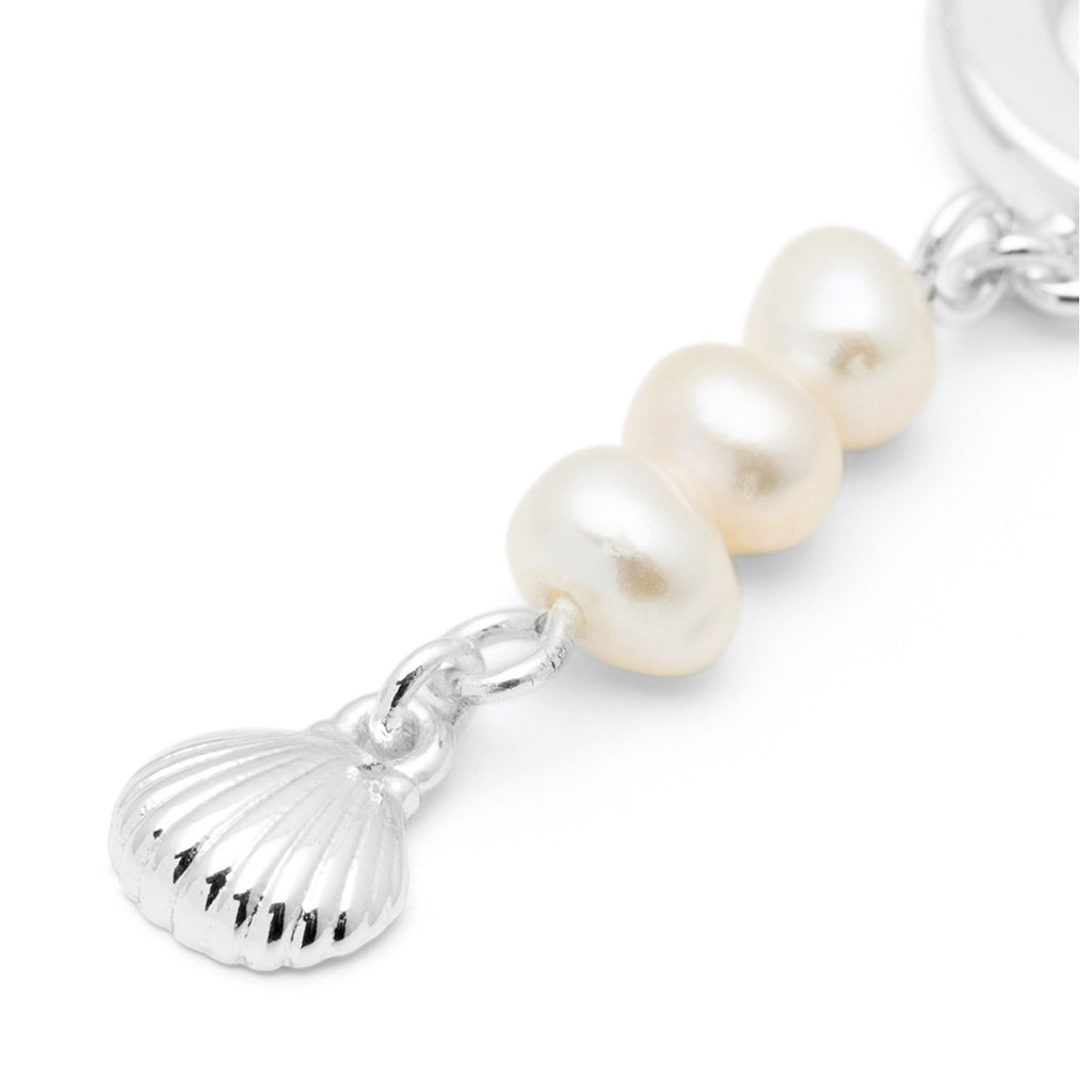 LULU Copenhagen Beach boucle d'oreille 1 pièce Ear stud, 1 pcs Silver Plated