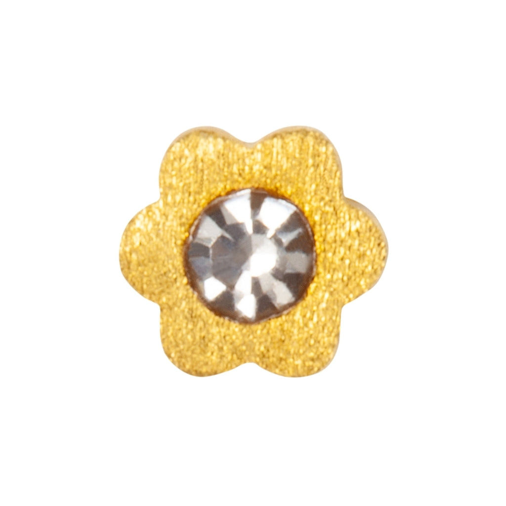 LULU Copenhagen Blomst boucle d'oreille 1 pièce Ear stud, 1 pcs White