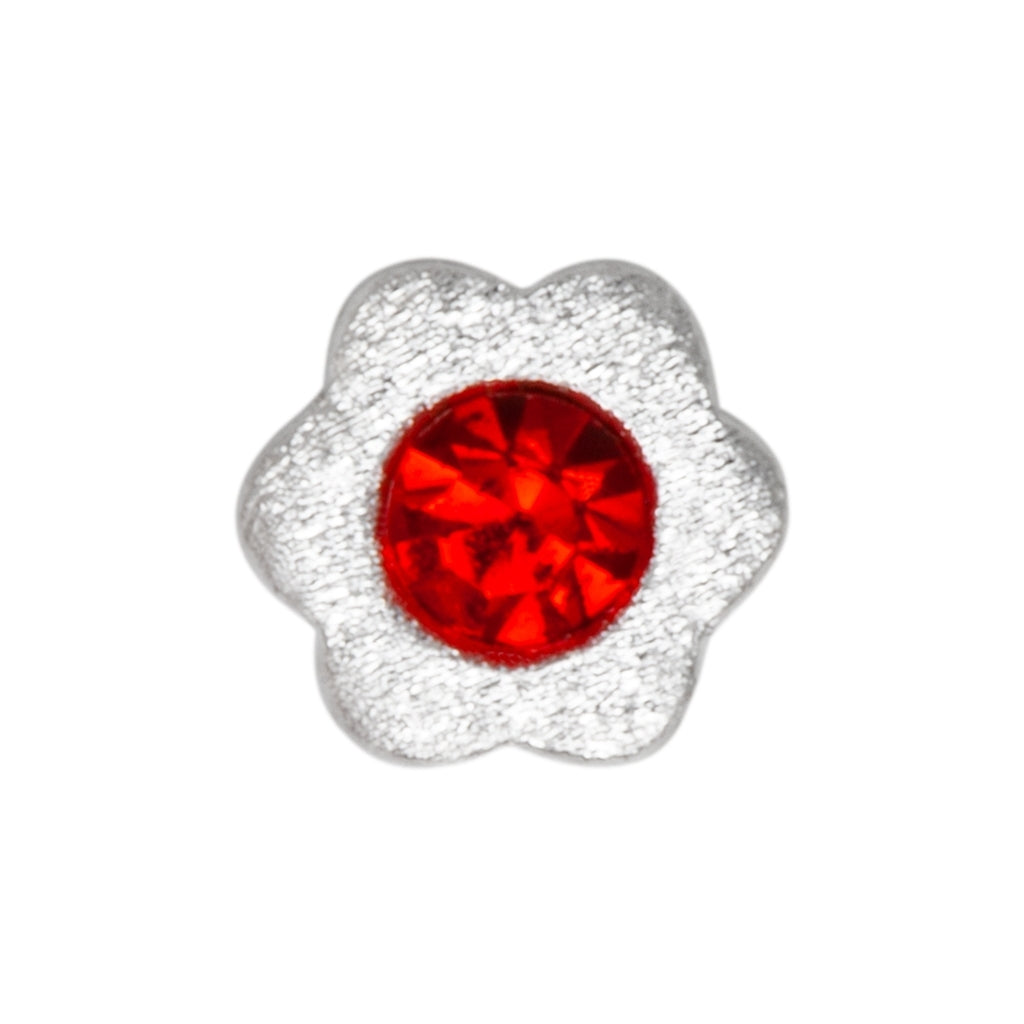 LULU Copenhagen Blomst boucle d'oreille 1 pièce Ear stud, 1 pcs Red