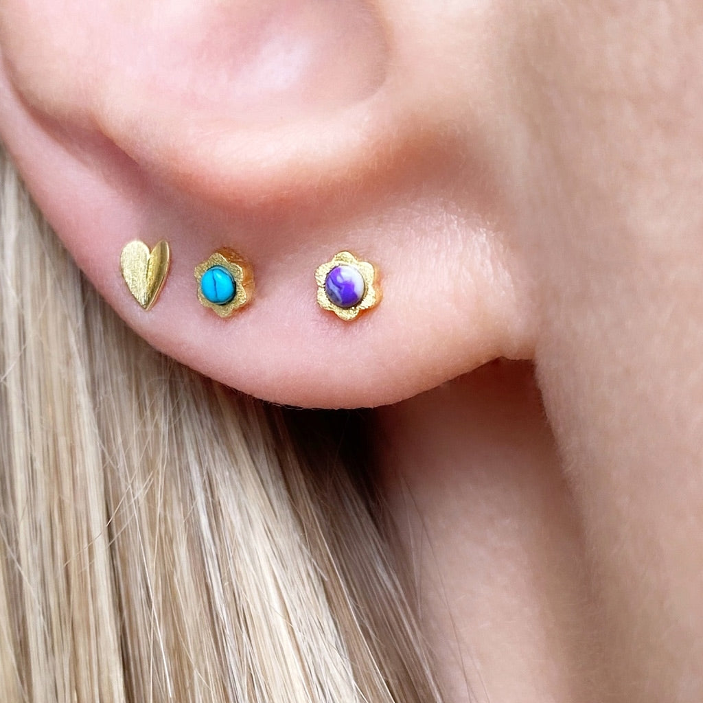LULU Copenhagen Blomst boucle d'oreille 1 pièce Ear stud, 1 pcs
