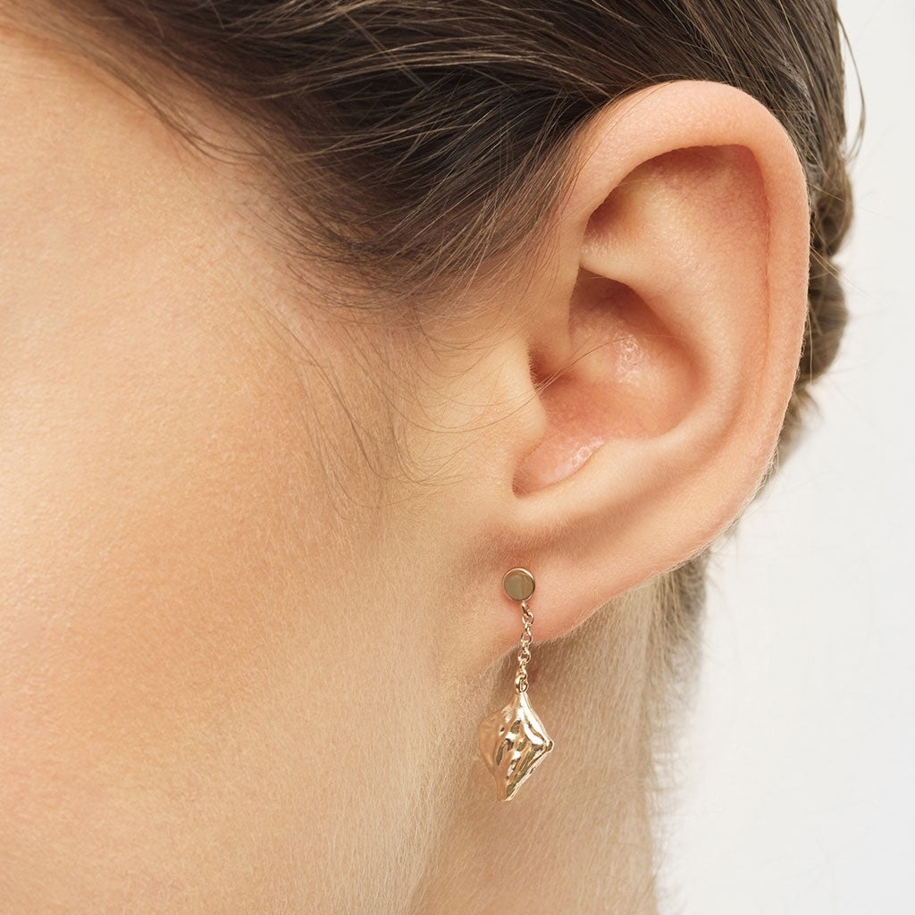 LULU Copenhagen Boheme Plaque or boucle d'oreille 1 pièce Ear stud, 1 pcs Gold Plated