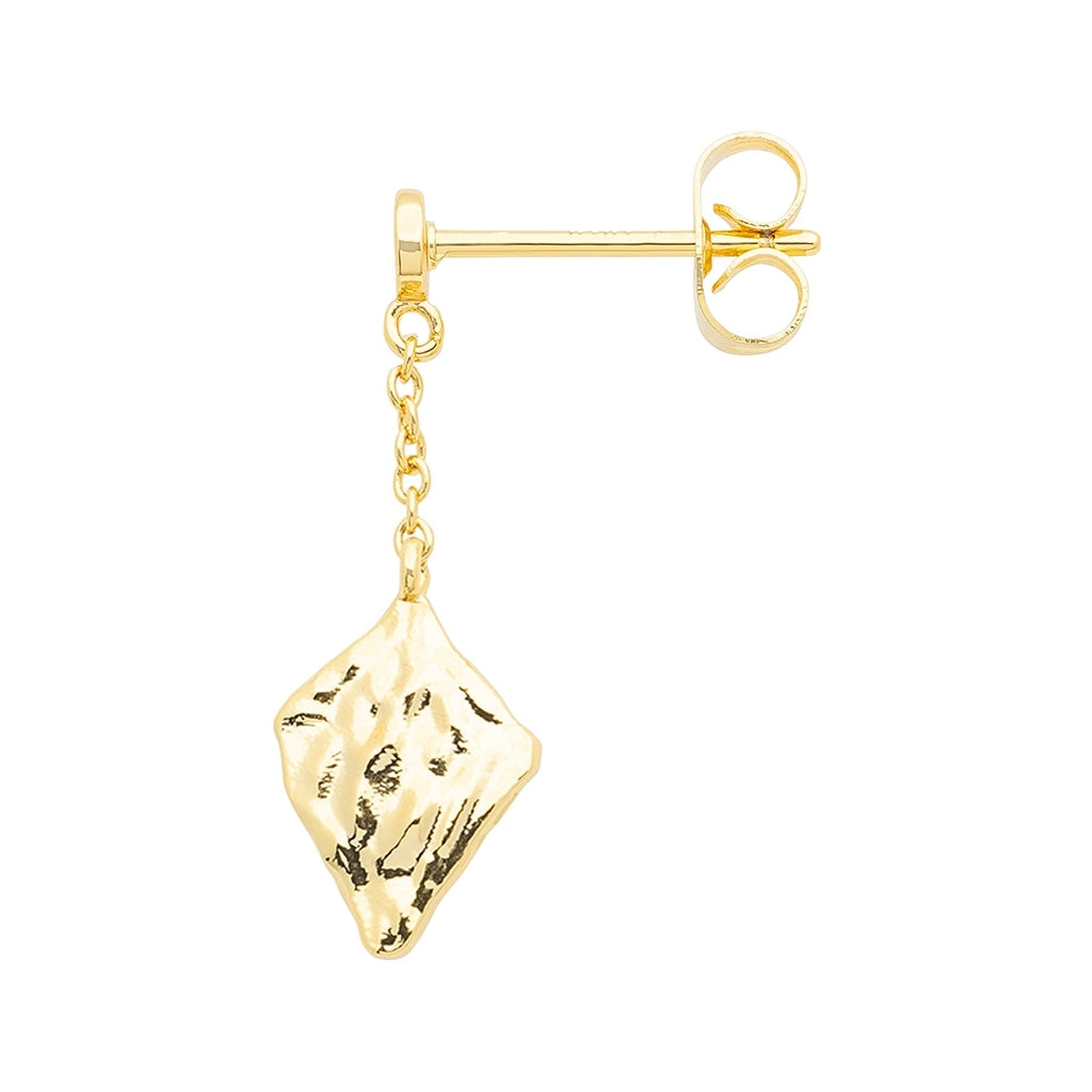 LULU Copenhagen Boheme Plaque or boucle d'oreille 1 pièce Ear stud, 1 pcs Gold Plated