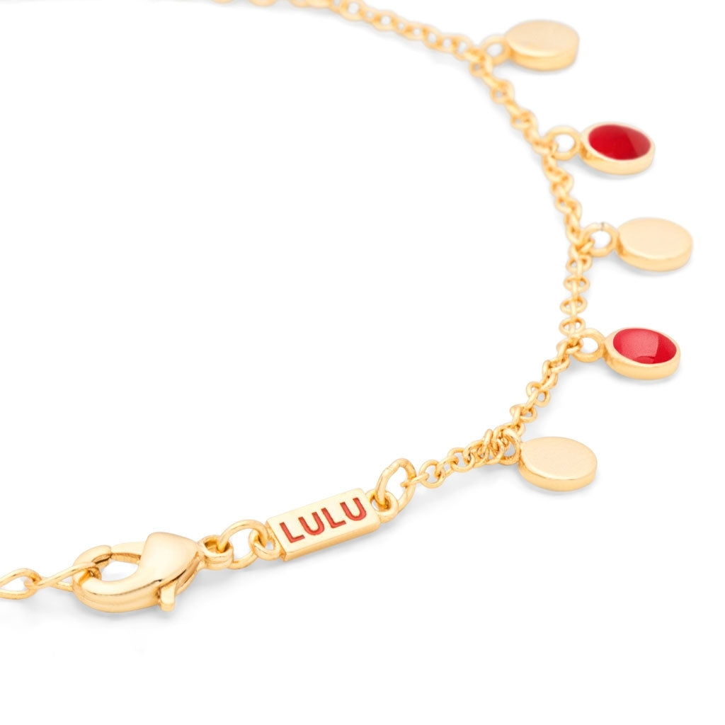 LULU Copenhagen Boho Bracelet Bracelets Passion Red