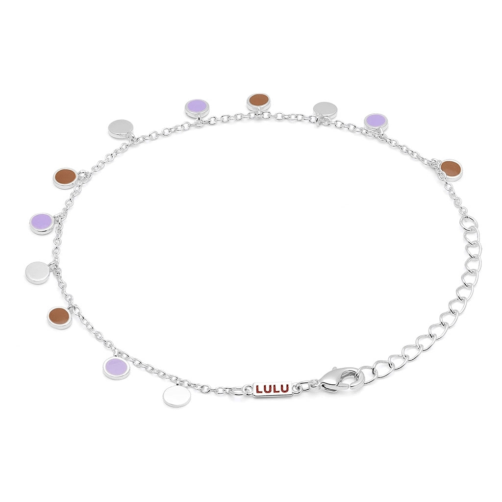 LULU Copenhagen Boho Bracelet Bracelets Mocha Mousse/Purple