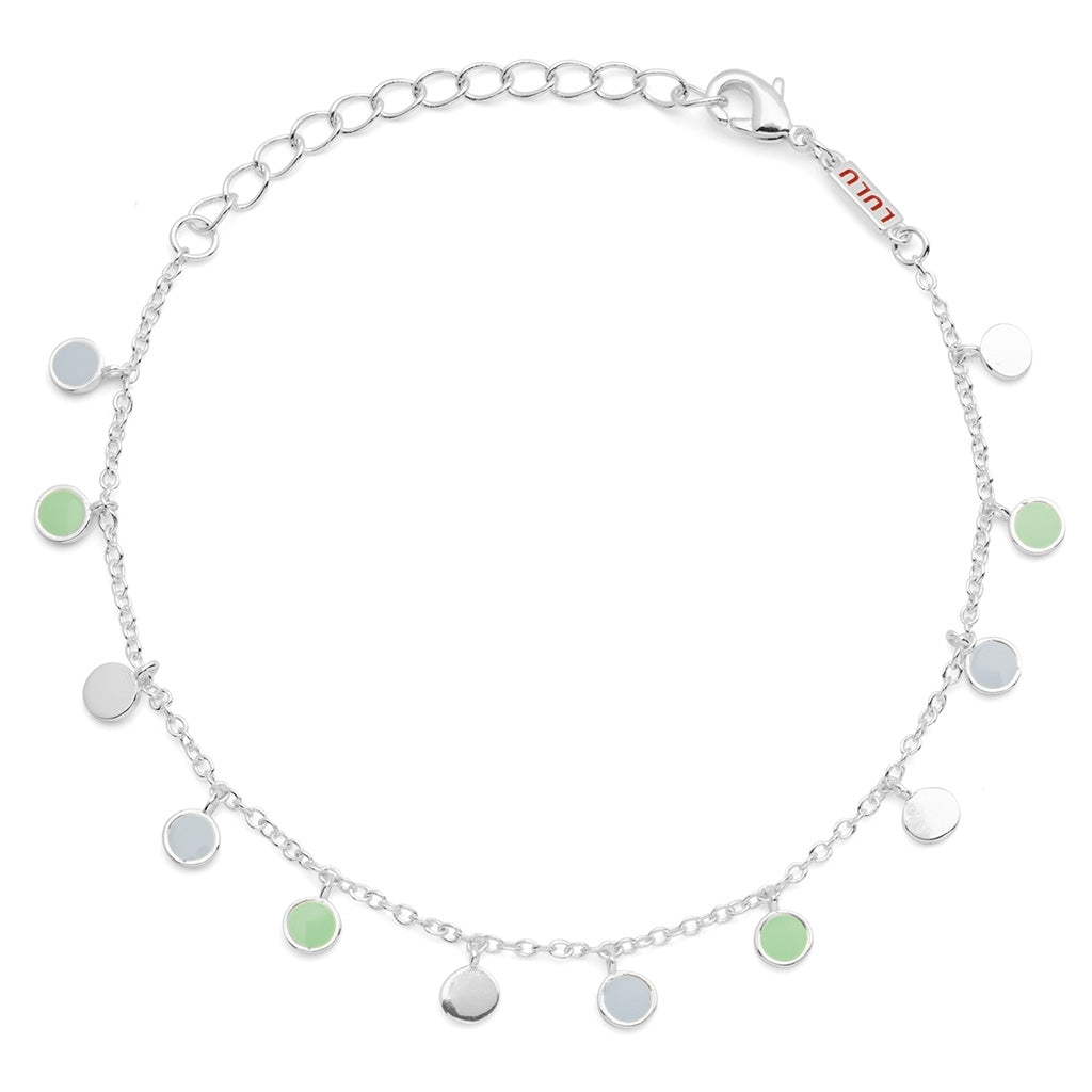 LULU Copenhagen Boho Bracelet Bracelets Skyride Blue/Seasalt Green