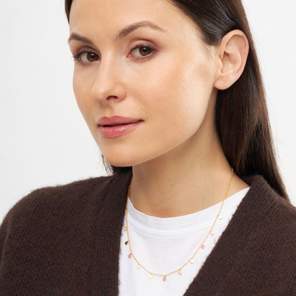 LULU Copenhagen Boho Necklace Necklaces Light pink