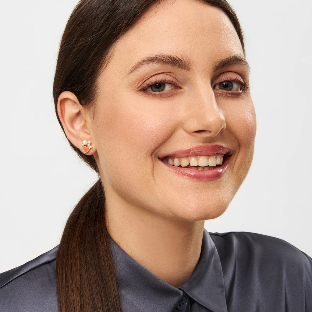 LULU Copenhagen Bouquet Dream boucle d'oreille 1 pièce Ear stud, 1 pcs Gold Plated