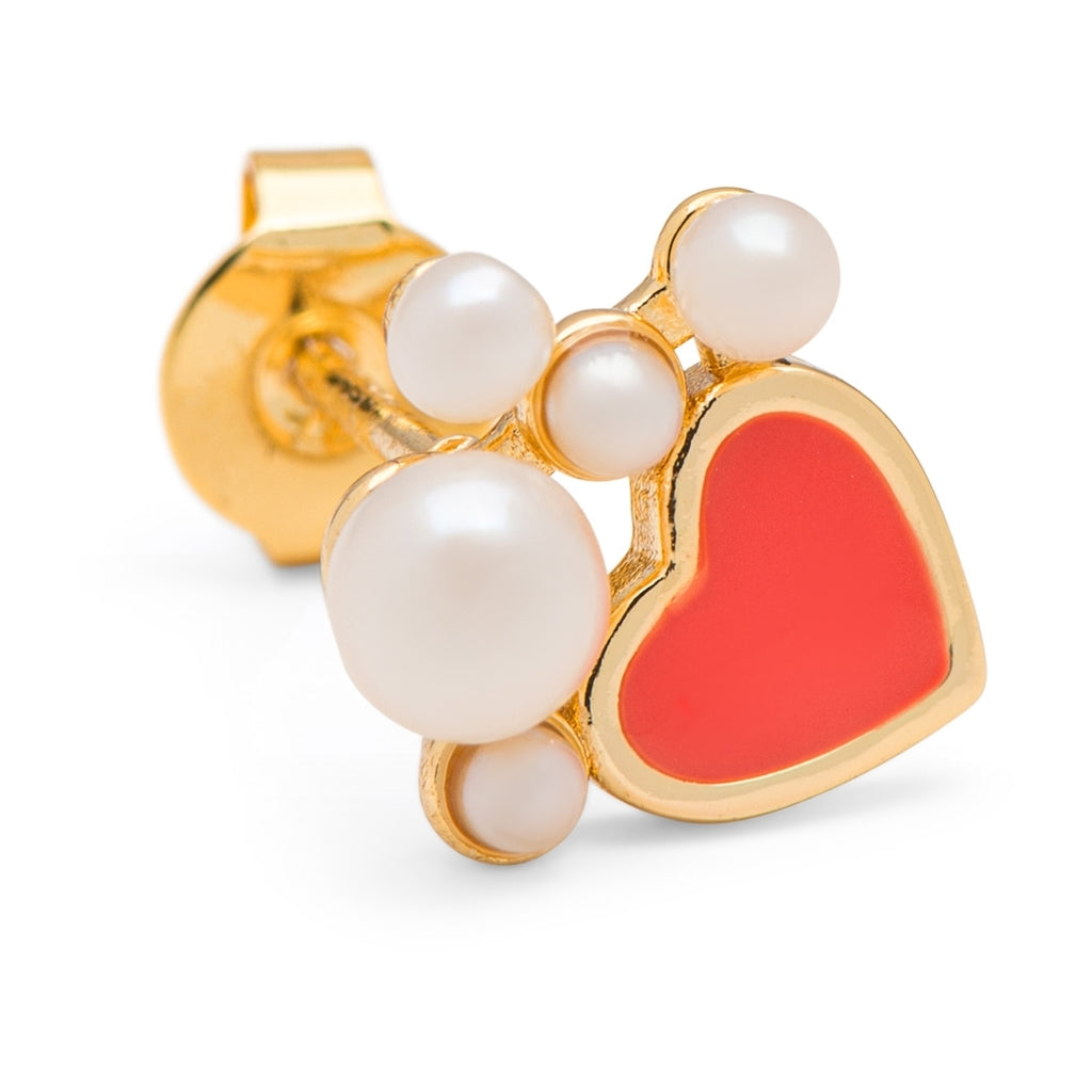 LULU Copenhagen Bouquet Dream boucle d'oreille 1 pièce Ear stud, 1 pcs Gold Plated