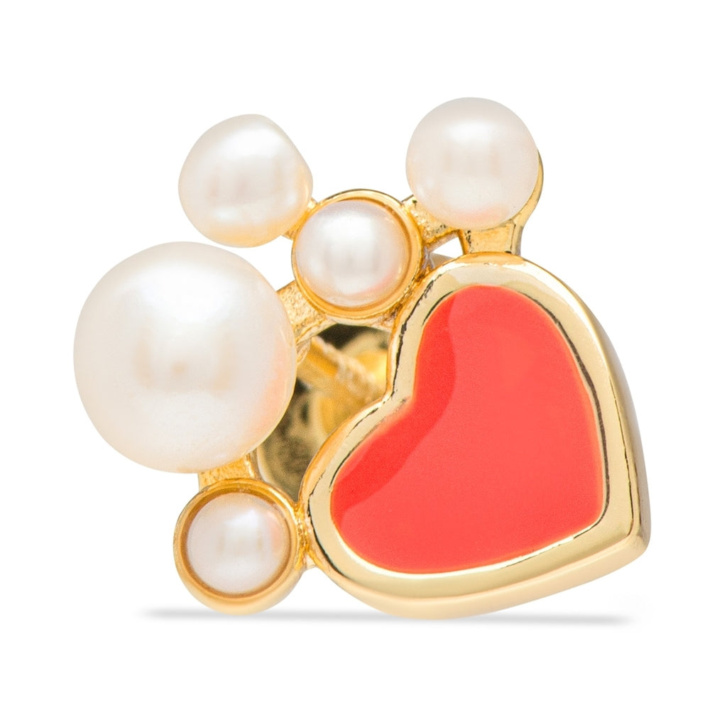 LULU Copenhagen Bouquet Dream boucle d'oreille 1 pièce Ear stud, 1 pcs Gold Plated