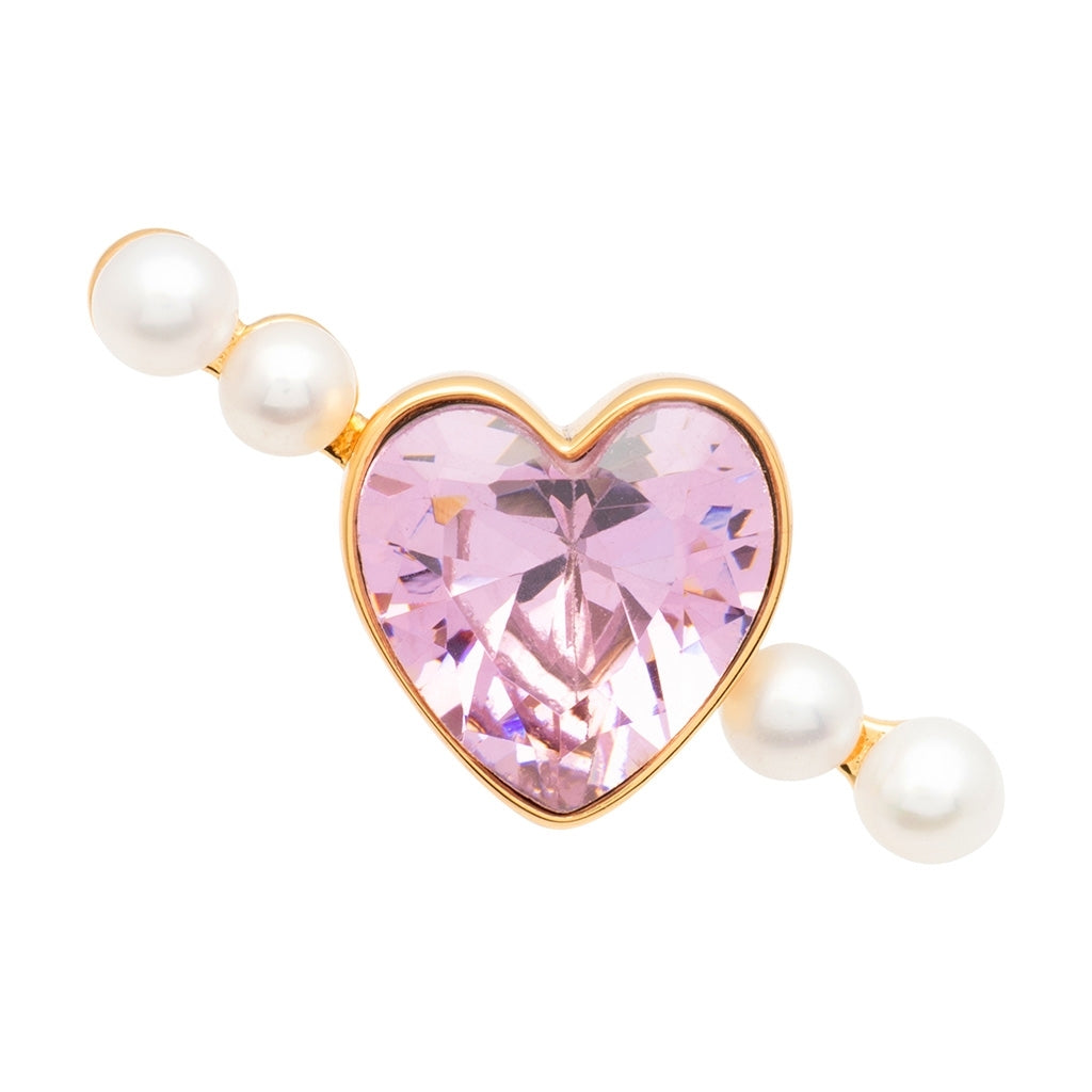 LULU Copenhagen Bouquet Love boucle d'oreille 1 pièce Ear stud, 1 pcs Vintage Rose