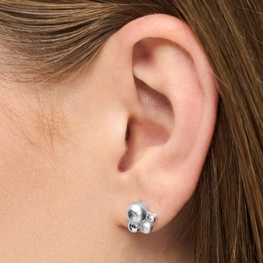 LULU Copenhagen Bouquet Silver boucle d'oreille 1 pièce Ear stud, 1 pcs Silver Plated