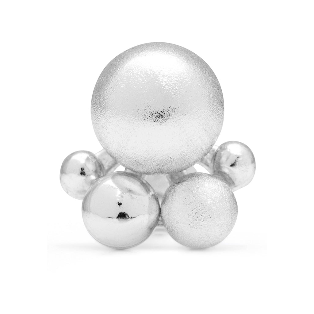LULU Copenhagen Bouquet Silver boucle d'oreille 1 pièce Ear stud, 1 pcs Silver Plated