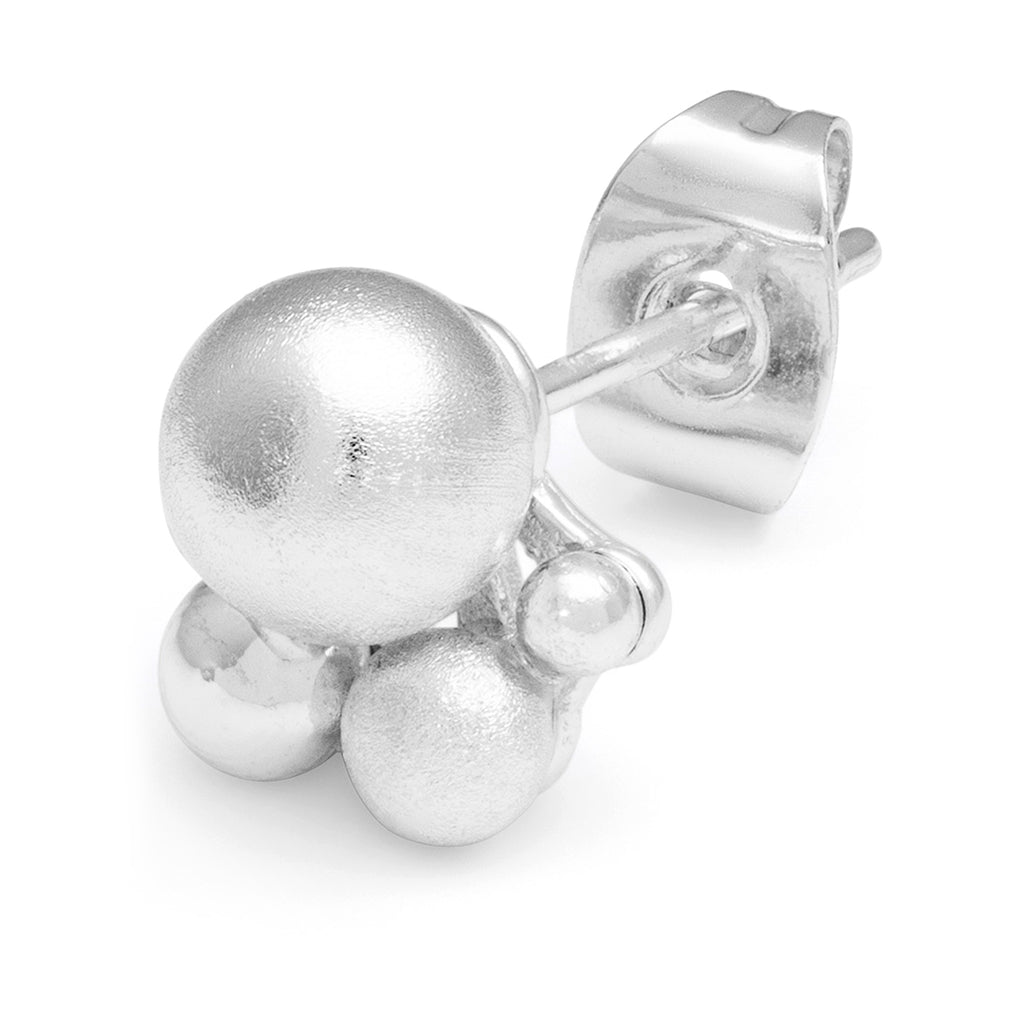 LULU Copenhagen Bouquet Silver boucle d'oreille 1 pièce Ear stud, 1 pcs Silver Plated