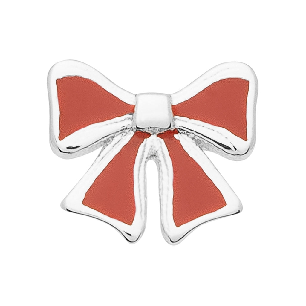 LULU Copenhagen Bow Boucle d’oreille - 1 pièce Ear stud, 1 pcs Silver Plated