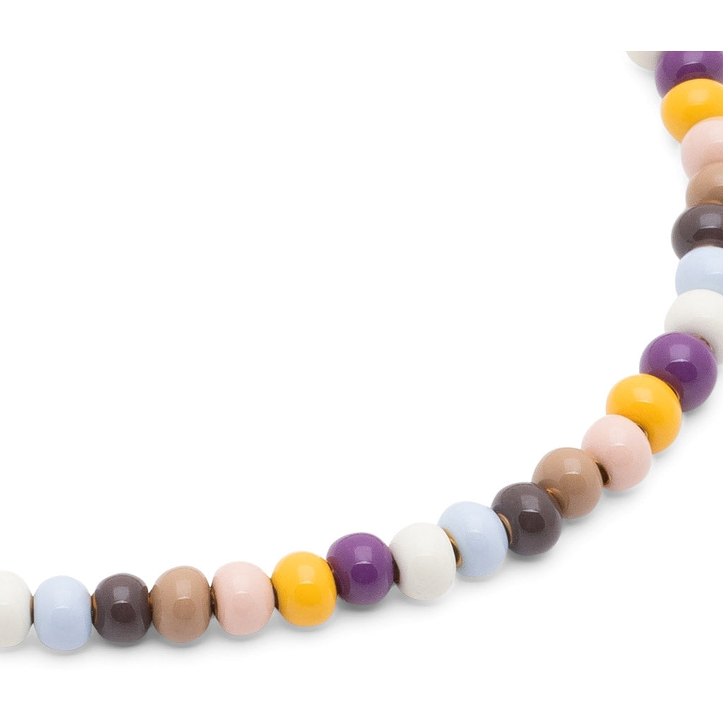 LULU Copenhagen Bracelet Color Ball plaqué argent Bracelets Golden Harvest
