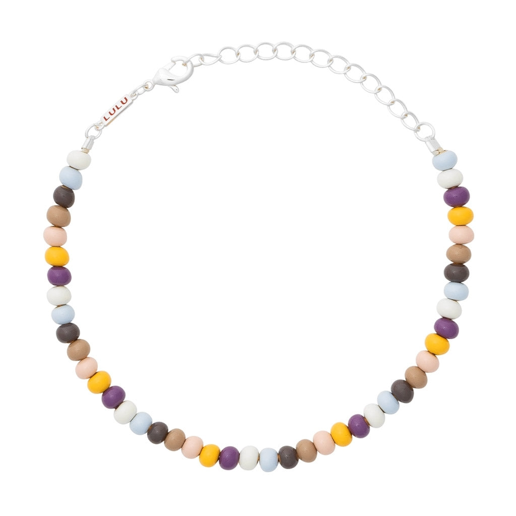 LULU Copenhagen Bracelet Color Ball plaqué argent Bracelets Golden Harvest