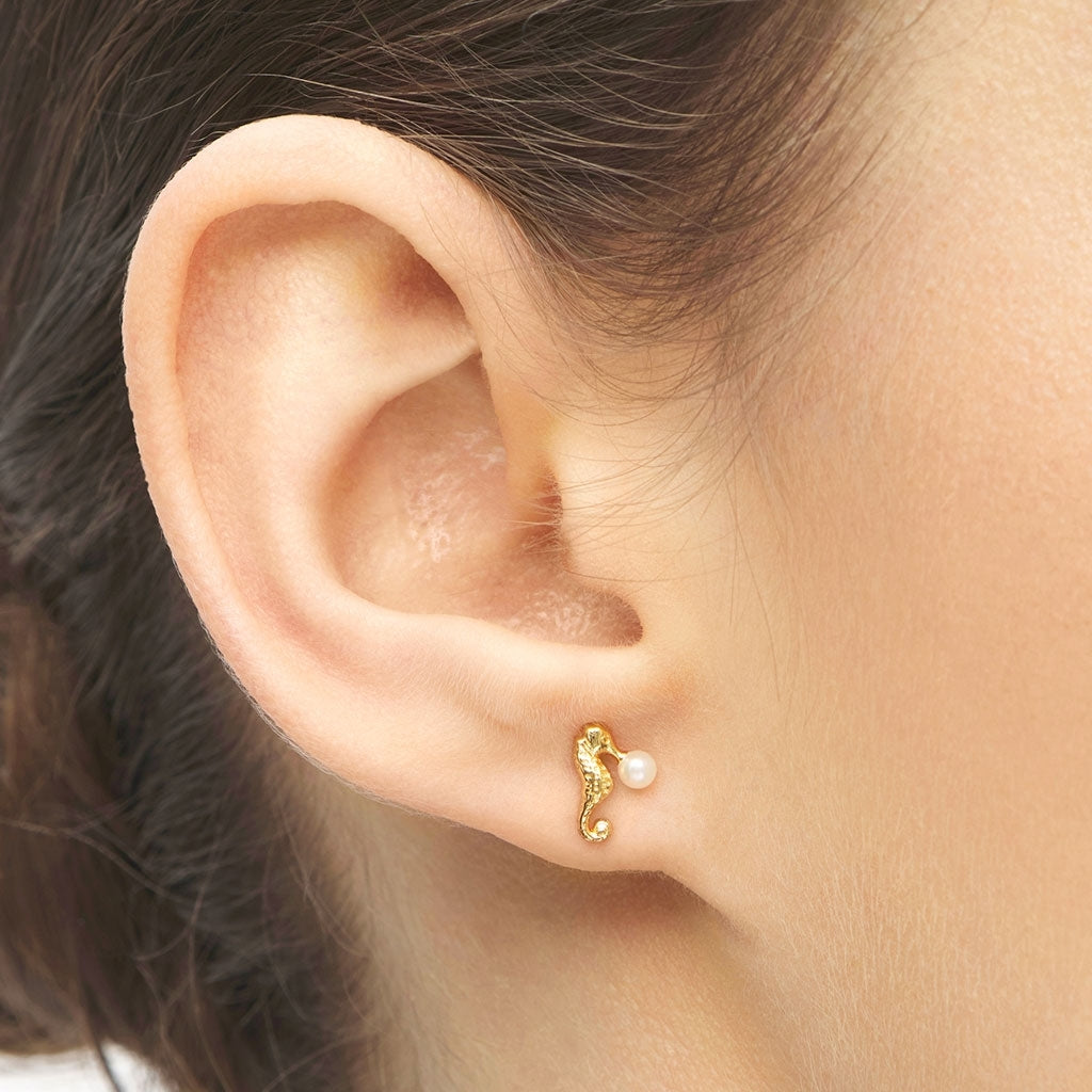 LULU Copenhagen Bubblegum boucle d'oreille 1 pièce Ear stud, 1 pcs Gold Plated