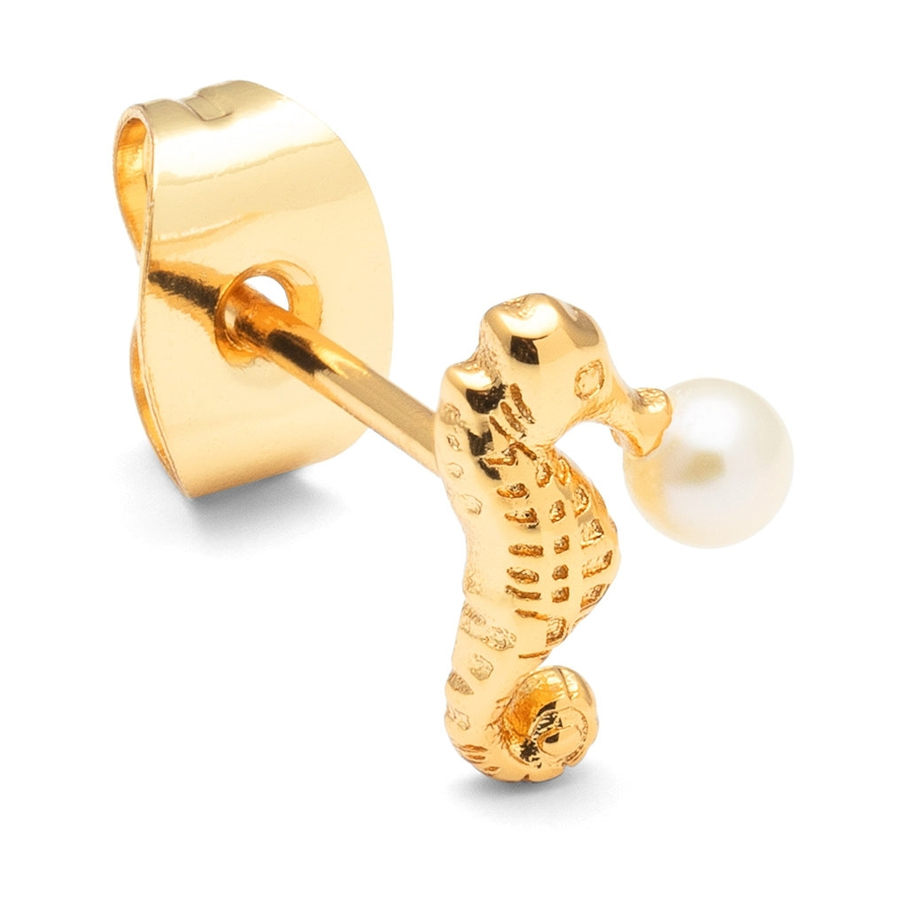 LULU Copenhagen Bubblegum boucle d'oreille 1 pièce Ear stud, 1 pcs Gold Plated