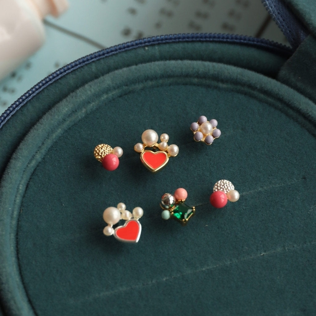 LULU Copenhagen Collections de Cadeaux, The Sweetest thing Gift Collection Gold Plated