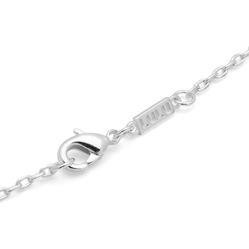 LULU Copenhagen Collier Lemon Heart Necklaces Silver Plated