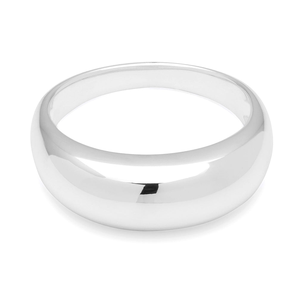 LULU Copenhagen Color Anneau Chunky Rings Silver
