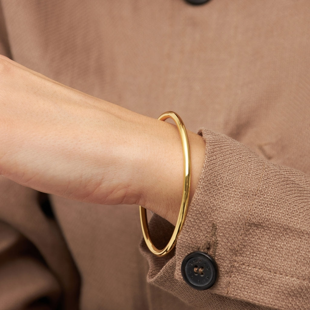 LULU Copenhagen Color Bangle brillant Bracelets Gold Plated