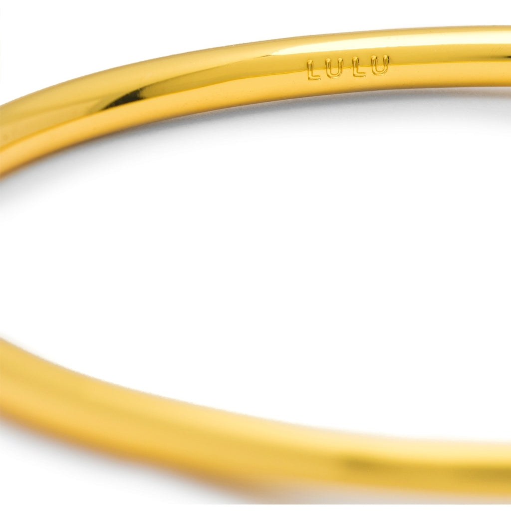 LULU Copenhagen Color Bangle brillant Bracelets Gold Plated