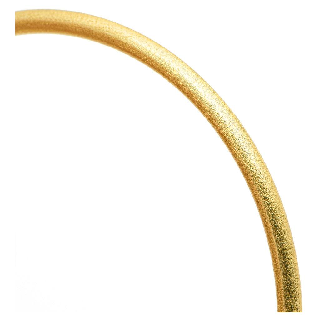 LULU Copenhagen Color Bangle brossé Bracelets Gold Plated