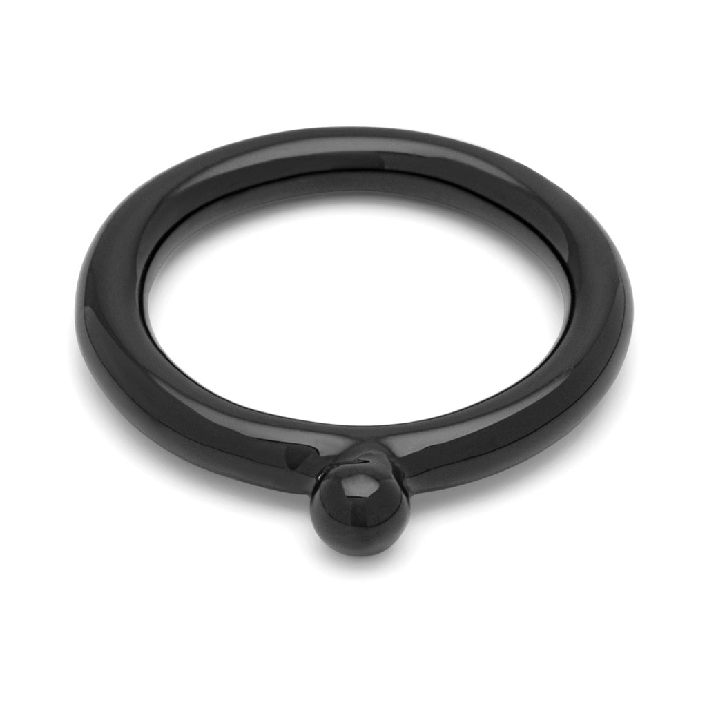 LULU Copenhagen Color Ring Top Rings Black