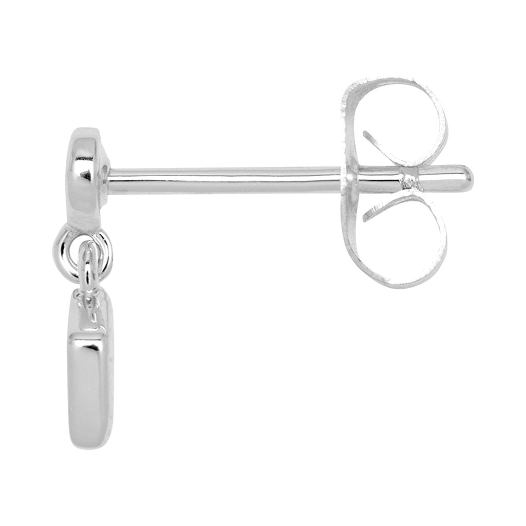 LULU Copenhagen Confetti Dangling boucle d'oreille 1 pièce plaqué argent Ear stud, 1 pcs Blue