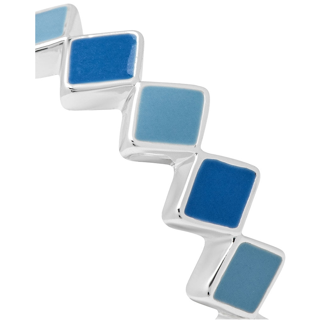 LULU Copenhagen Confetti Ring argent Rings Blue