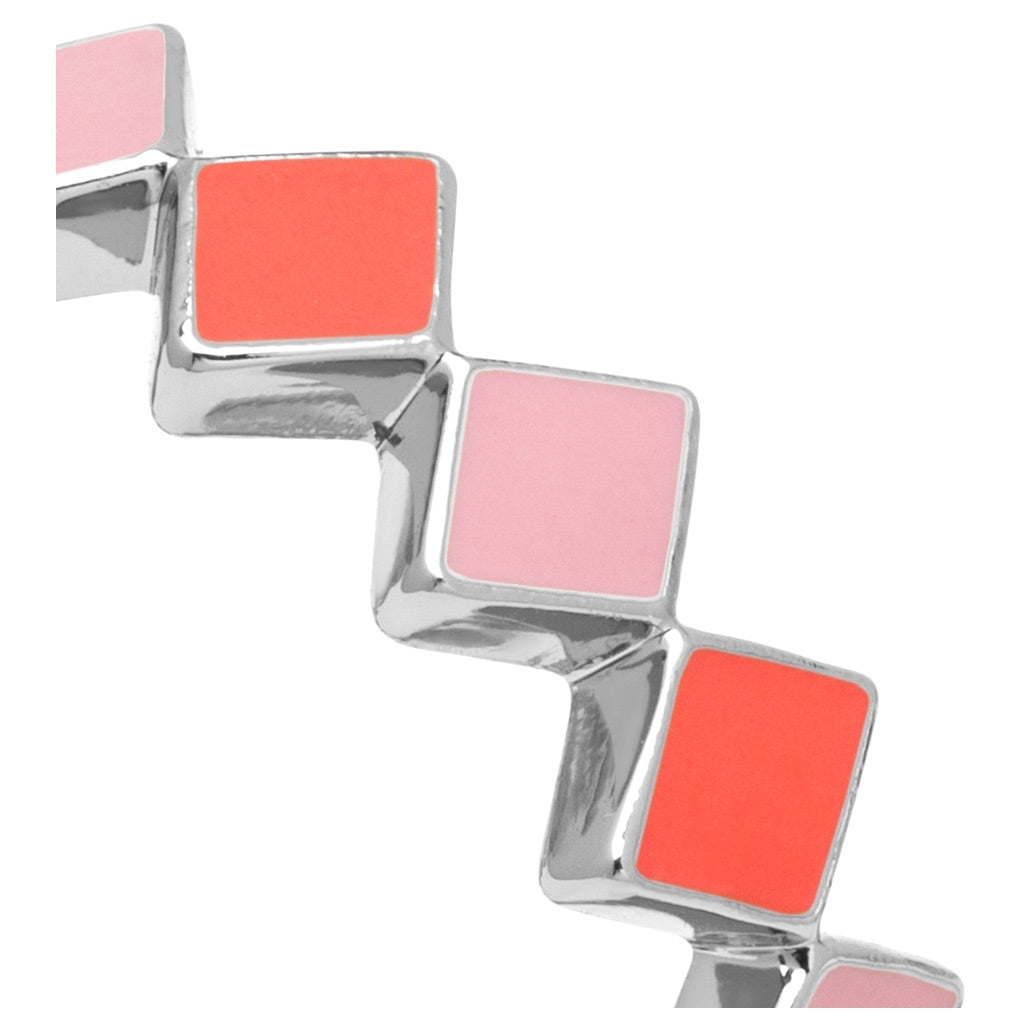 LULU Copenhagen Confetti Ring argent Rings Pink