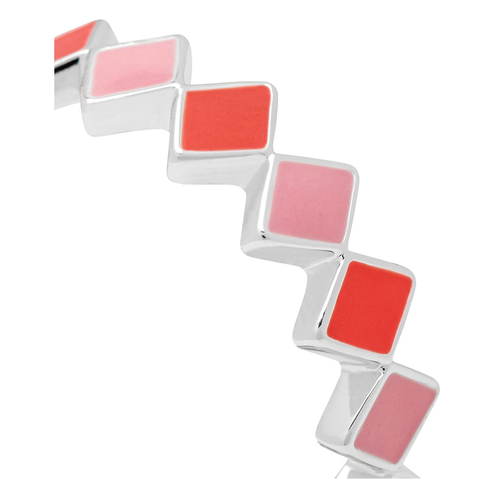LULU Copenhagen Confetti Ring argent Rings Pink