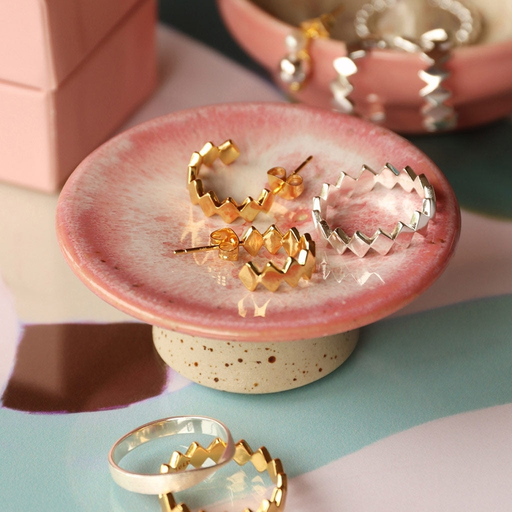 LULU Copenhagen Confetti Ring en argent plaqué or Rings Gold Plated