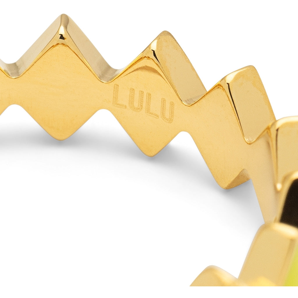 LULU Copenhagen Confetti Ring plaqué or Rings Poetry