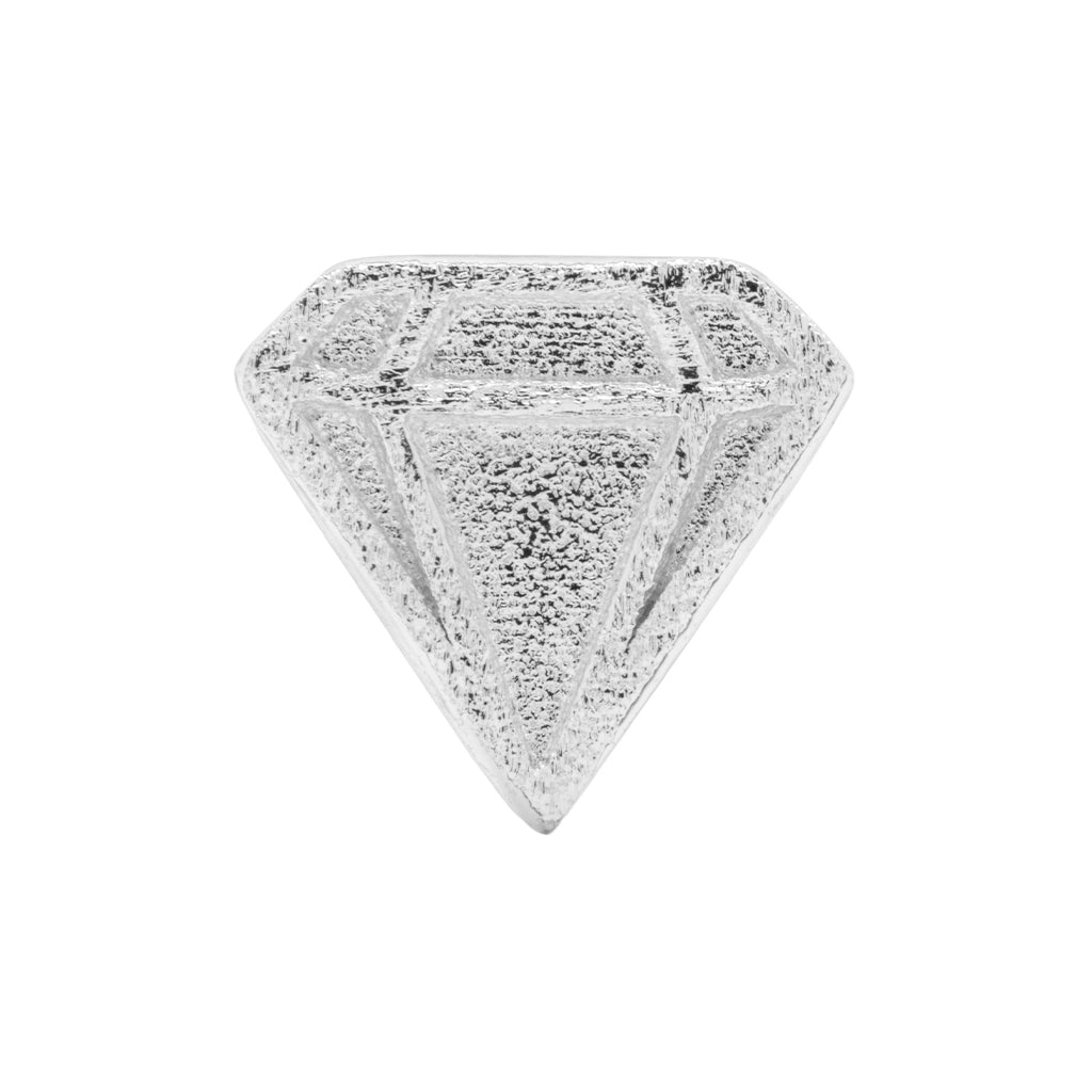 LULU Copenhagen Diamond Cut Small boucle d'oreille 1 pièce Ear stud, 1 pcs Silver Plated