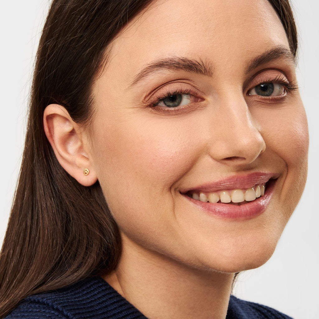 LULU Copenhagen Dog boucle d'oreille 1 pièce Ear stud, 1 pcs Gold Plated