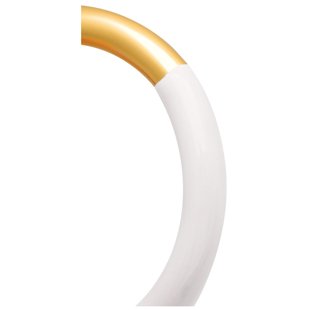 LULU Copenhagen Double Color Ring plaqué or Rings Gold/White
