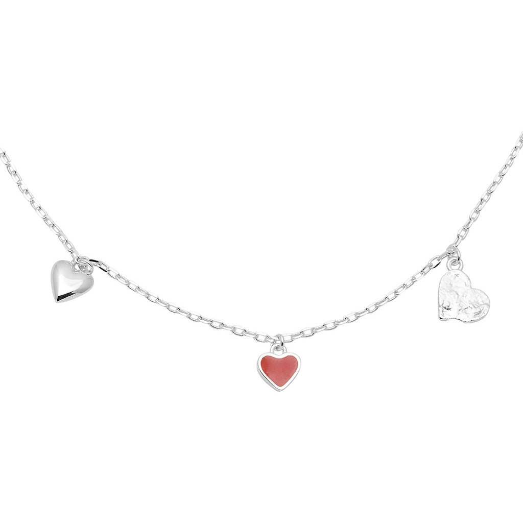 LULU Copenhagen Endless Love Bracelet - Plaqué argent Bracelets Passion Red