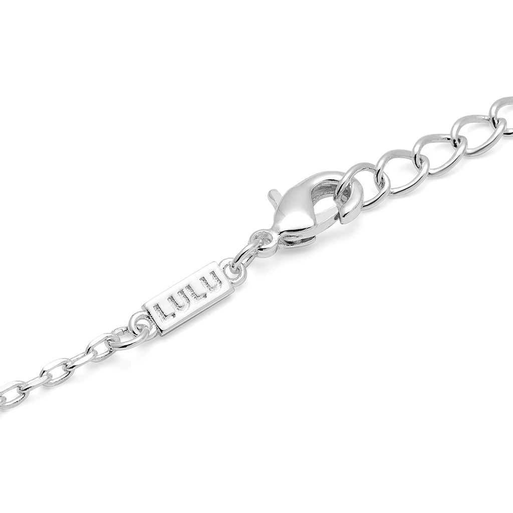 LULU Copenhagen Endless Love Collier - Plaqué argent Necklaces Passion Red