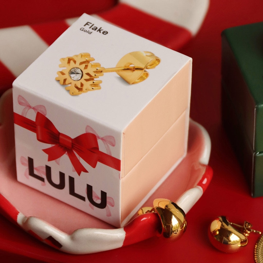 LULU Copenhagen Flake boucle d'oreille 1 pcs Ear stud, 1 pcs Gold Plated