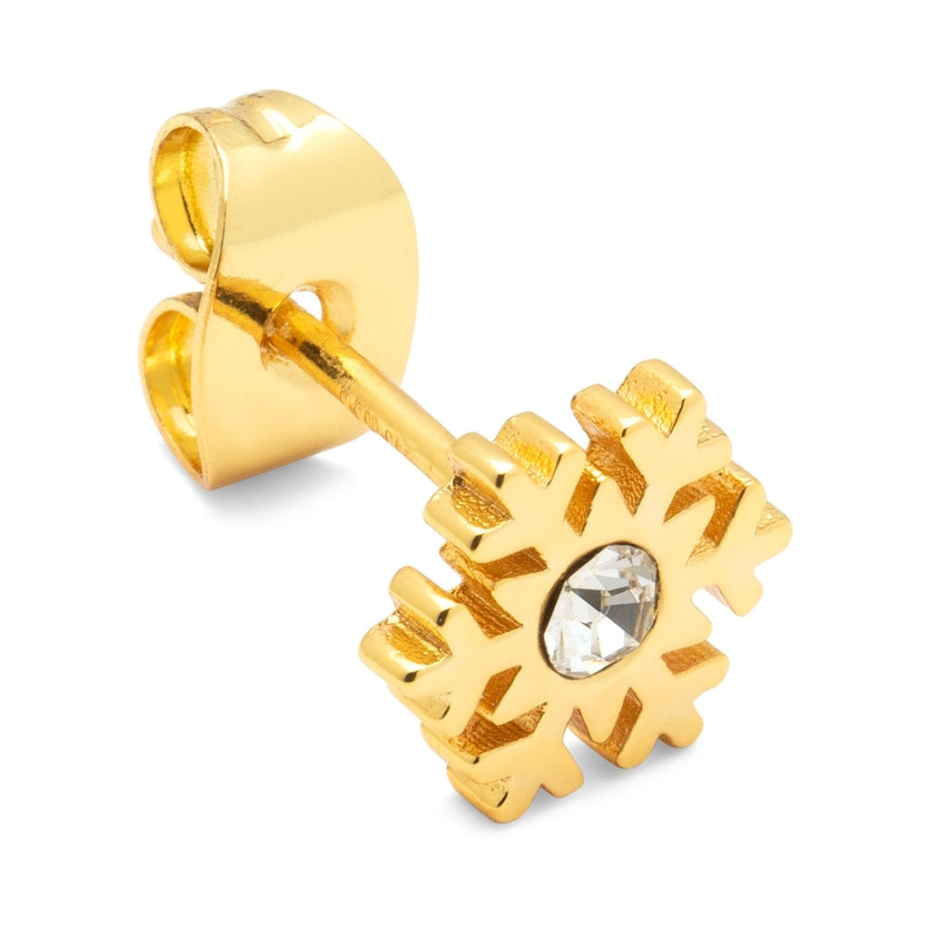 LULU Copenhagen Flake boucle d'oreille 1 pcs Ear stud, 1 pcs Gold Plated
