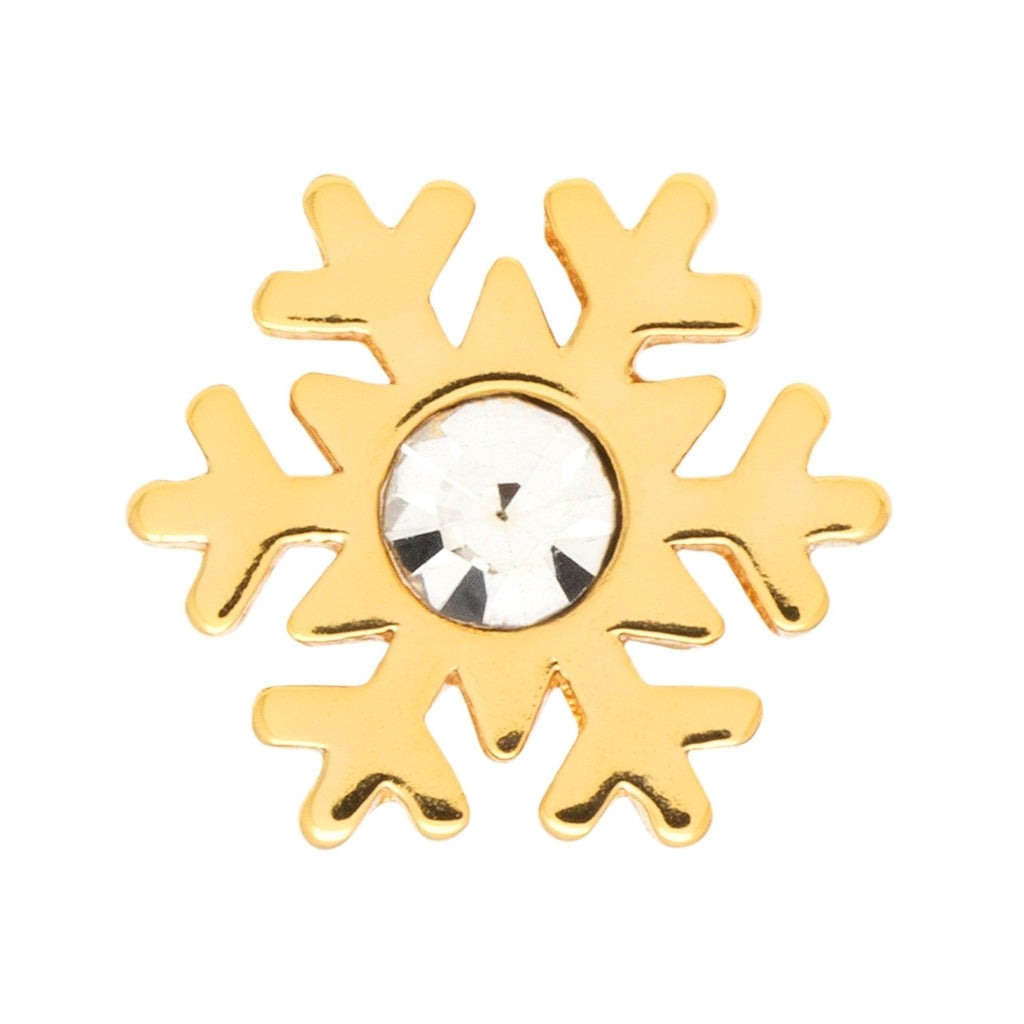 LULU Copenhagen Flake boucle d'oreille 1 pcs Ear stud, 1 pcs Gold Plated