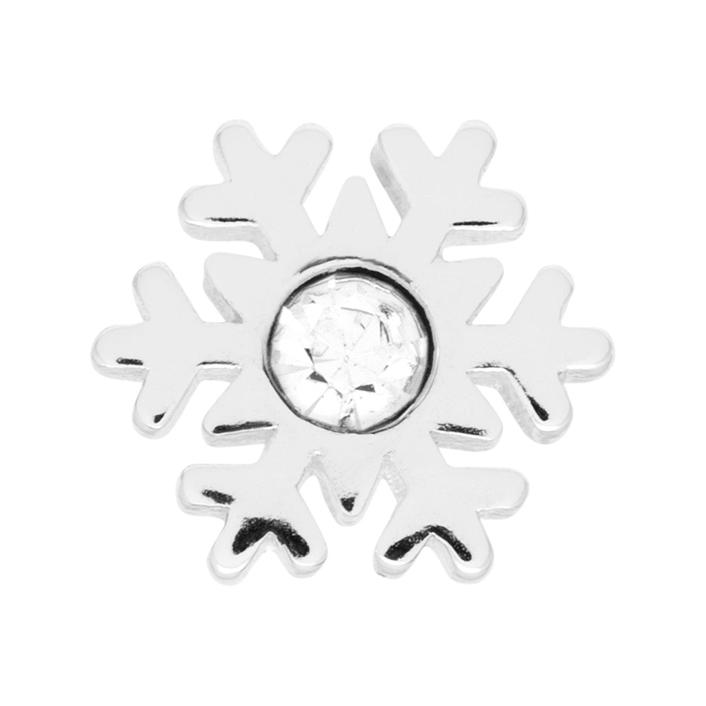 LULU Copenhagen Flake boucle d'oreille 1 pcs Ear stud, 1 pcs Silver Plated