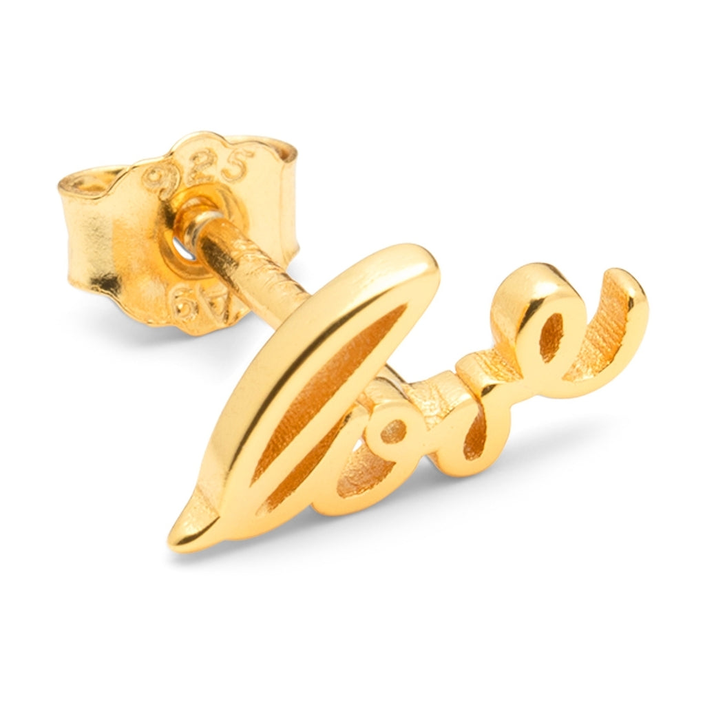 LULU Copenhagen For My Love d'oreille 1 pièce Ear stud, 1 pcs Gold Plated